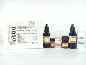 Quality Fungal Stain Hexamine Silver Method Baso Clear Colourful Microbiology Stains wholesale