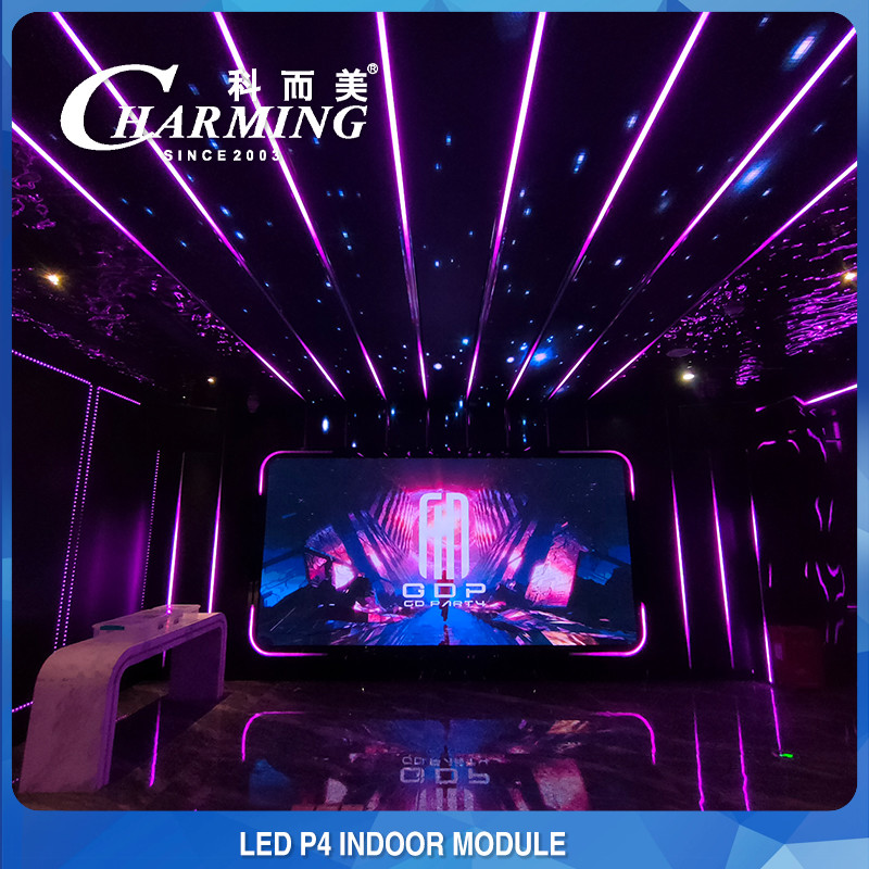 Indoor Outdoor 24W P4 Digital Signage Displayled Screen 320x160MM Advertising Panel Events Stage Background Modular 4K Magnetic Led Display Screen