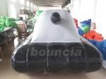 0.6mm PVC Tarpaulin Fabric Inflatable Military Tank for Paintball Sport