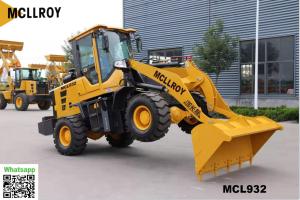 Quality Construction Mini Wheel Loaders , Compact Loading Shovel 1800kg Rated Load wholesale