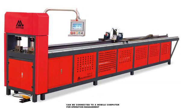 Cheap Fully Auto CNC Punching And Cutting Machine Channel Steel Profiles for sale