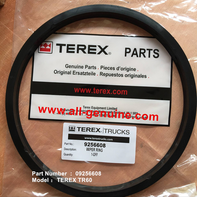 TEREX 09256608 WIPER RING TR45 TR50 TR60 TR70 NHL MINING DUMP TRUCK
