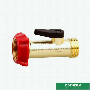 Quality Irrigation Shut Off Hose Connector Valve Brass Fittings wholesale