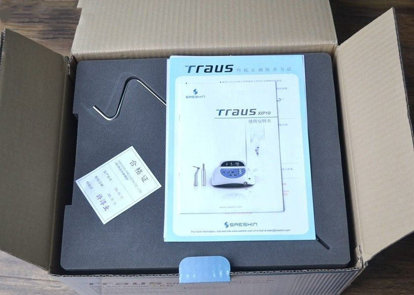 CE Approved Korea Original TRAUS Fiber Optic Piezo Dental Implant Motor