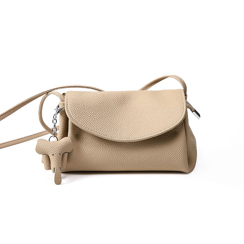 All Seasons Advantage Real Leather Bag for Women Multi Pocket Design Small Handbag