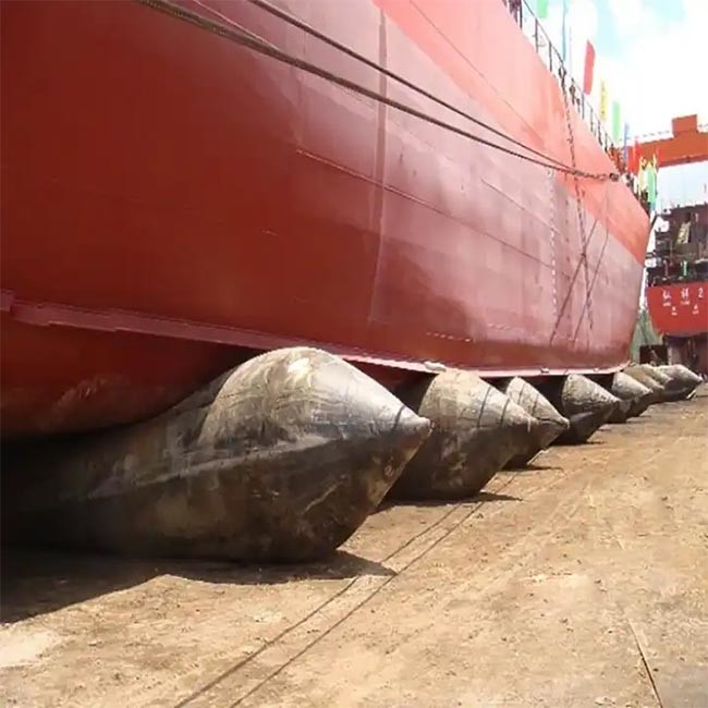 Marine Inflatable Rubber Airbag 0.5m - 3.0m Ship Launching Air Lift Bag