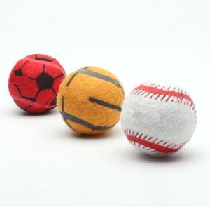 Quality Jumbo Tennis Ball dog toy squeaky ball rubber dog toys wholesale