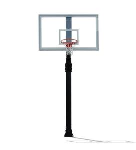 Quality Waterproof Black Basketball Hoop Stand Rim 450MM With Powder Sprayed Surface wholesale
