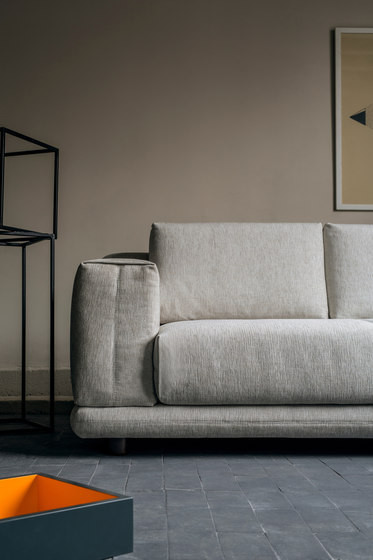 L Shape Fabric Living Room Sectional Sofa SMY-7177 With Recliners