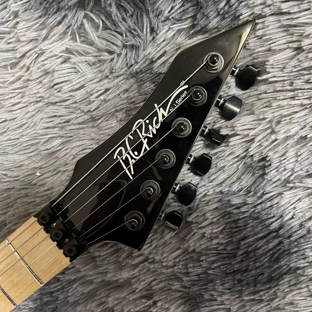 Custom Grand B.C N.j Series Handpainted Electric Guitar Accept Guitar Bass OEM IN STOCK Immediately shipment