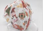 Latex Free Christmas Pattern Adult Folding FFP2 Mask