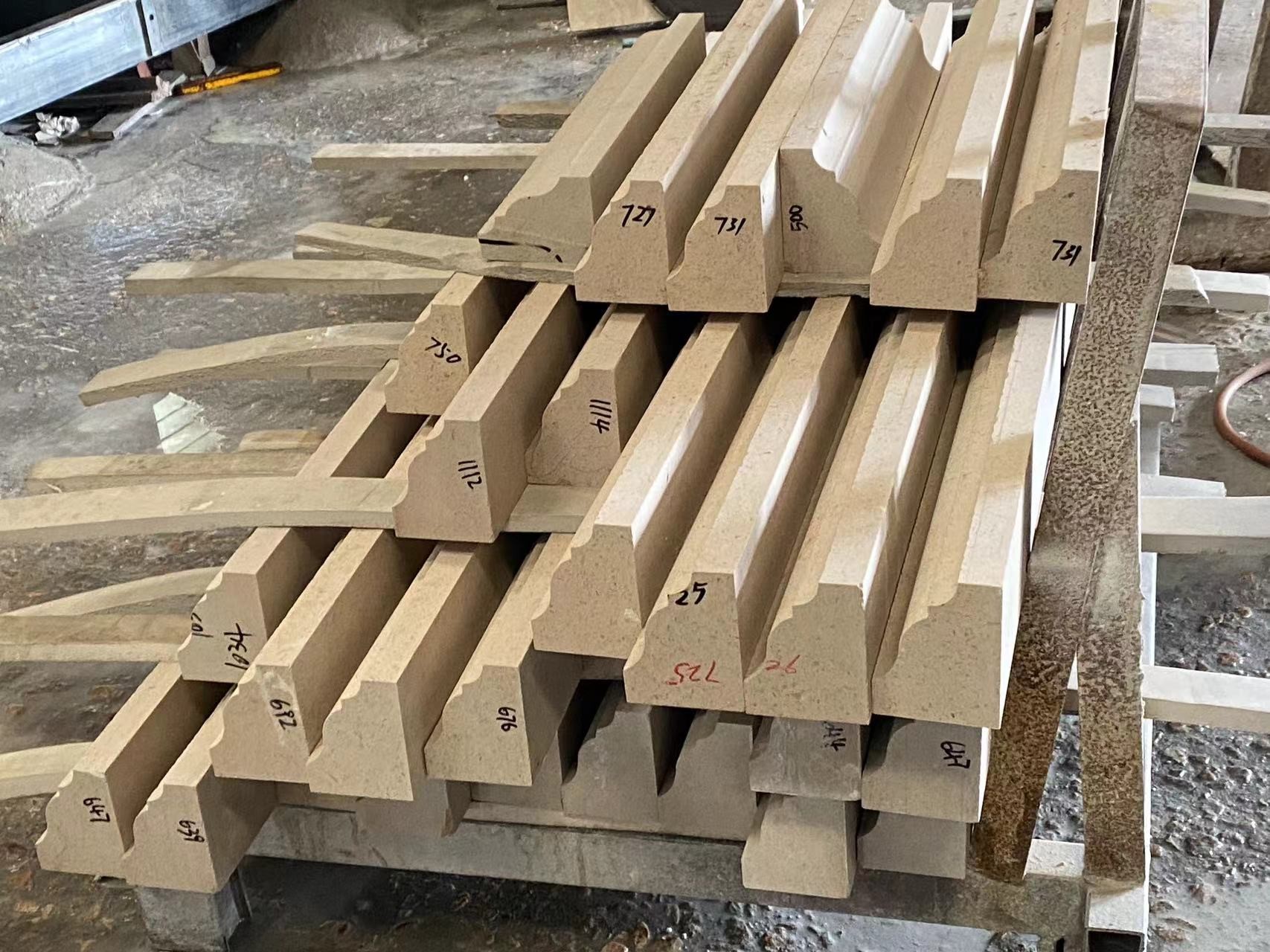 Easy Maintenance Stone Profile Cutting Machine For Linear Cutting And Milling