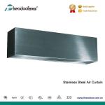 2024Light Industrial Stainless Steel Air Curtain For Door Opening Height 4m