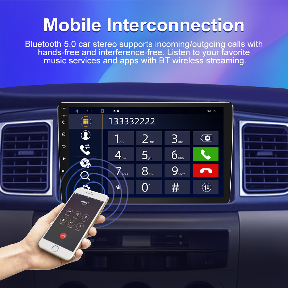 Car Radio For Car Player Android OS WIFI GPS Navigation Included