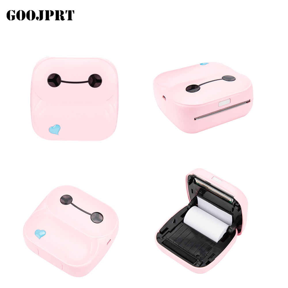 USB Ports 58mm Mini Wireless Bluetooth Thermal Receipt Printer Support ESC/P0S For IOS/Android Mobile Printer