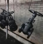 2 inch and 4 inch 125LB cast iron gate valve