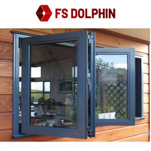 Quality Waterproof Aluminum Casement Window Double Glazed Tilt And Turn Window wholesale