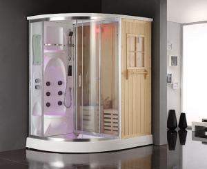 Quality Wet Steam Bathroom Shower Enclosure Sauna Ozone Disinfection wholesale