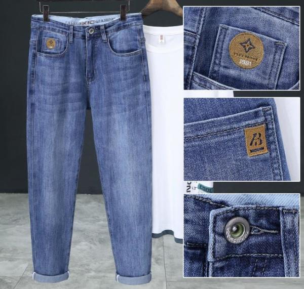 Garment Manufacturer Fashion Big Loose Relaxed Straight Leg Jeans