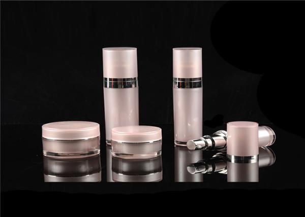 Wholesale Cosmetics Pump Acrylic Lotion Bottle Cosmetic Packaging Acrylic