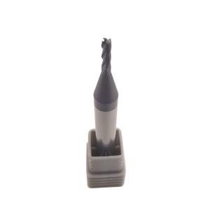 Quality 65HRC 4 Flutes 2mm Tungsten Carbide Endmill for Hard Steel wholesale