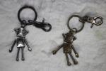 Metal Key Chain 3D Robot Key Chain