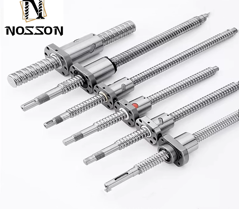 Stainless Steel Rotating Nut CNC Linear Guide Ground Ballscrew 1605 with Customized Colors and Metric Measurement System