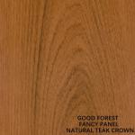 Natural Teak Crown Wood Veneer Fancy Plywood Board Mdf Chipboard Furniture Base