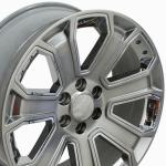 22 X 9 Chrome Wheels Chevrolet Silverado GMC Sierra Replica Rims 5661