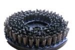High Speed Diamond Abrasive Brush Plastic Backed Excellent Polishing Performance