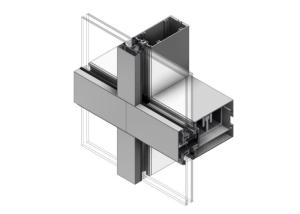 Quality Waterproof Glass Aluminum Curtain Wall Systems High Security Performance wholesale