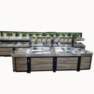 Quality Multi Layer Vegetable Display Gondola Rack For Fruit Shop wholesale