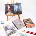 Retro Van Gogh Oil Painting Notepad Artistic Literary Notebook for Business