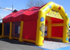 Quality Commercial Inflatable Event Tent , Inflatable Paintball Shooting Cage wholesale