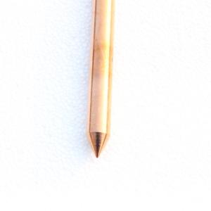 Quality 5/8&quot; 4ft 8ft Copper Clad Earth Rod For Grounding In Electrical Systems wholesale
