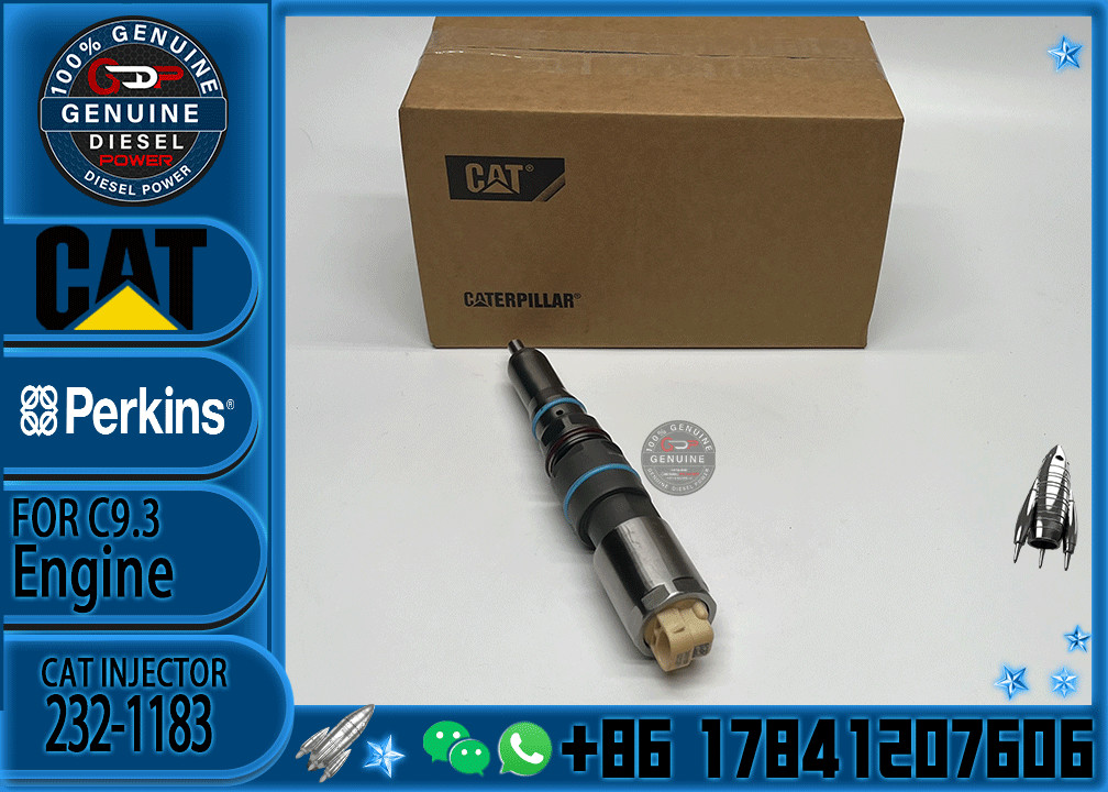 10R-1266 232-1183 Excavator Diesel Engine Injector CAT 3408/3412 Diesel Fuel Injector Original Genuine Fuel Injector Noz