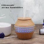 120 Ml Household Small Portable Cool Mist Air Humidifier With Led Lights Aroma
