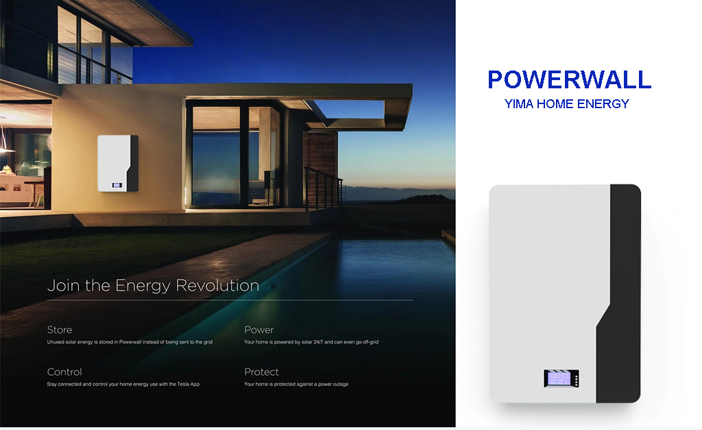 Tesla 51.2v 48v 100ah Household Energy Storage Battery 5kw 15kwh 20kwh Powerwall