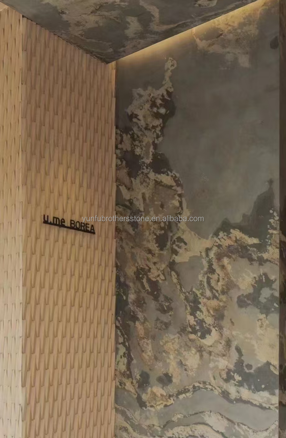 Add a Touch of Sophistication to Your Hotel Design with Backlit Soft Clay Stone Tiles