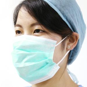Quality Public Adult 3 Ply Face Mask Blue White Green Customized Color And Size wholesale