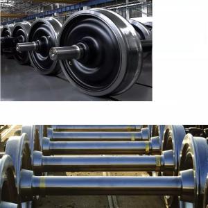 Quality AAR Railway wheeset Forged train parts wholesale