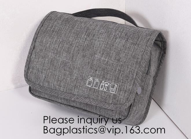 Personalized Portable Bridesmaid Gift Canvas Cosmetic Bag,Washed Canvas Toiletry Cosmetic Bag, Bagease, bagplastics