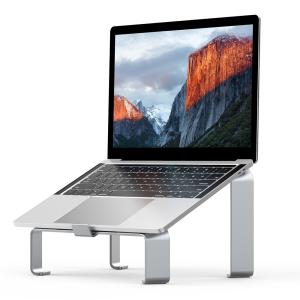 Quality 350g Solid Feet 17.3Inch Silver Notebook Desk Stand Liftable wholesale