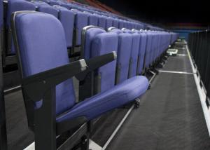 Quality Semi Automatic Retractable Grandstands Quietly Operated For Gyms / Arenas wholesale