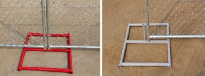 8'x12' steel construction fence panels mesh spacing 2½"x2½"(63mmx63mm) x 12.5ga diameter tubing  1⅗"(40mm) 1⅝"(42mm) 1⅞"