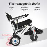 Airport 36km Multifunction Foldable Electric Wheelchair