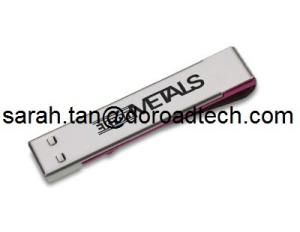 Quality Hot Metal Bookmark Clip USB 2.0 Memory Sticks, Real Capacity wholesale