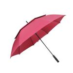 Straight Double Canopy Customized Golf Umbrella Semi Automatic Windproof
