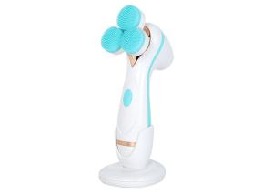 Quality Waterproof Electric Facial Cleanser 3 Replacement Heads 12 Months Warranty wholesale