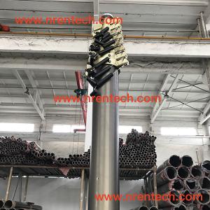 Quality 18m pneumatic telescopic mast 15 kg payloads NR-3300-18000-15L for mobile telecommunication antenna wholesale